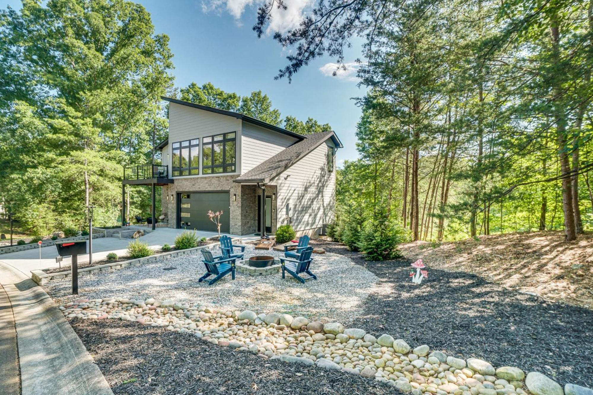 Luxury Modern Home On Golf Course With Game Room! Helen Εξωτερικό φωτογραφία