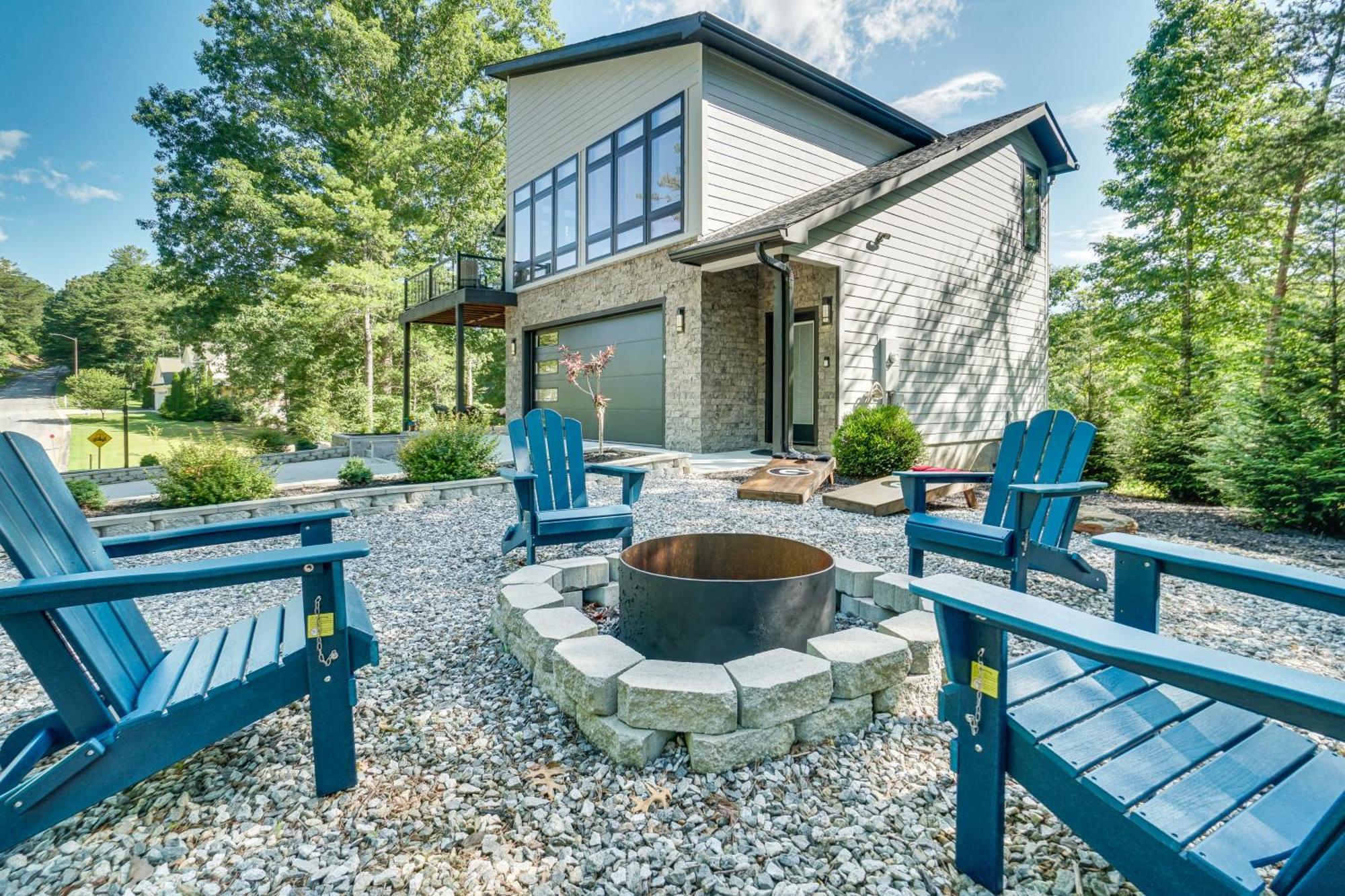 Luxury Modern Home On Golf Course With Game Room! Helen Εξωτερικό φωτογραφία